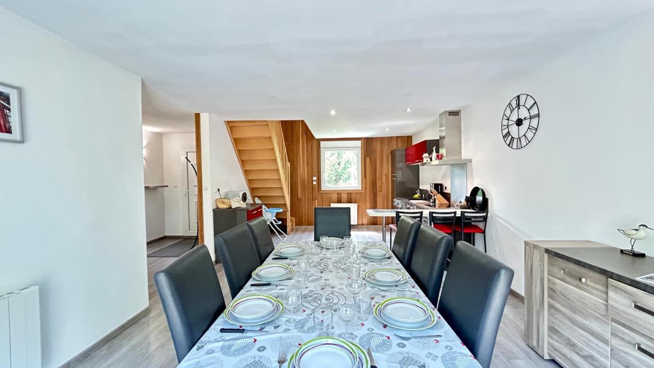 Chalet Avec Terrasse Sur Pilotis Vue Sur L'Etang รู ภายนอก รูปภาพ